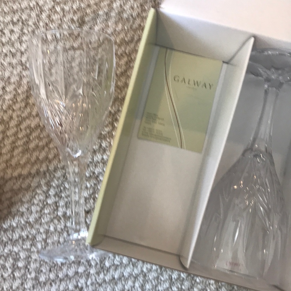Galway Crystal - 4 glasses